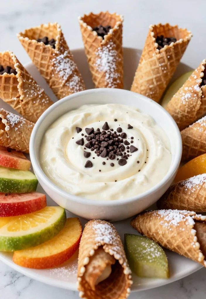 16 Best Italian Potluck Recipes (Easy to Transport) - 12. Cannoli Dip 1