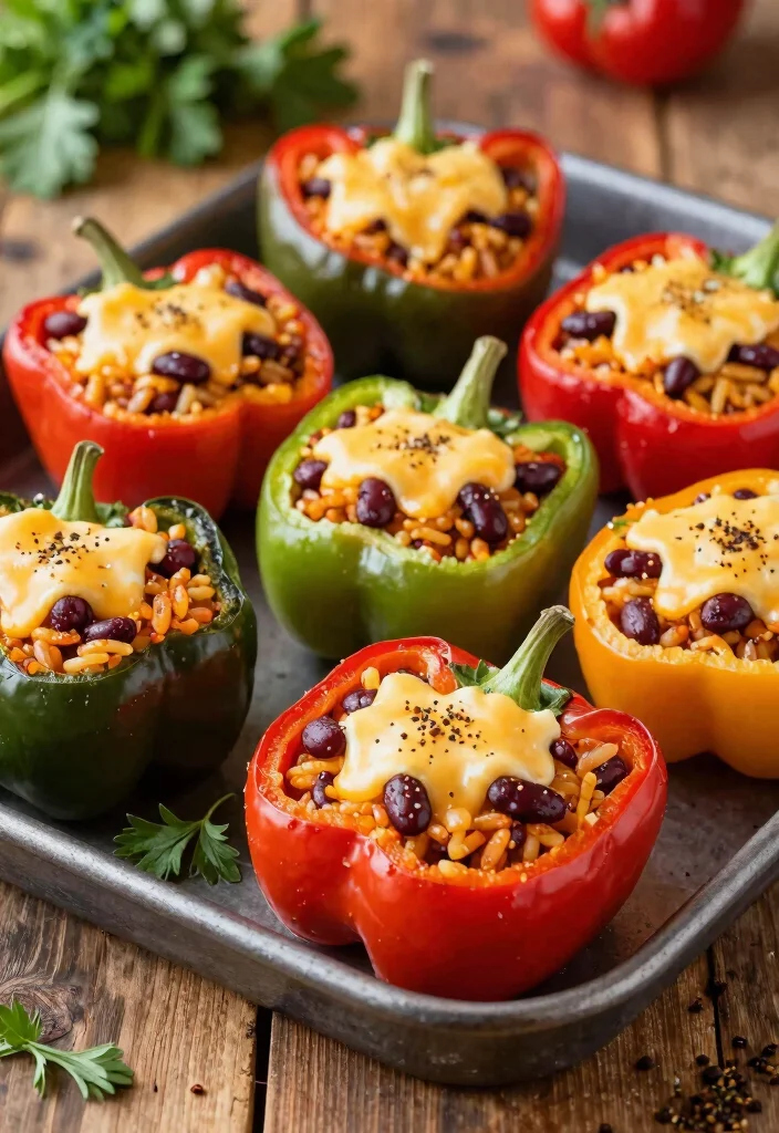 16 Best Italian Potluck Recipes (Easy to Transport) - 15. Stuffed Peppers 1