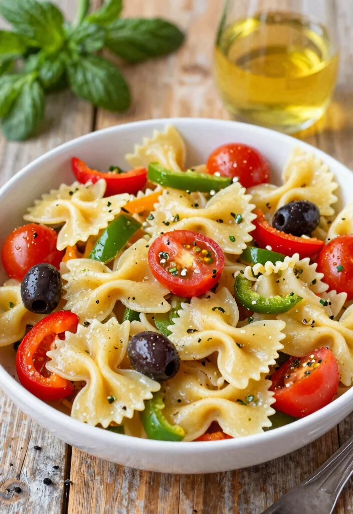 16 Best Italian Potluck Recipes (Easy to Transport) - 3. Italian Pasta Salad 1