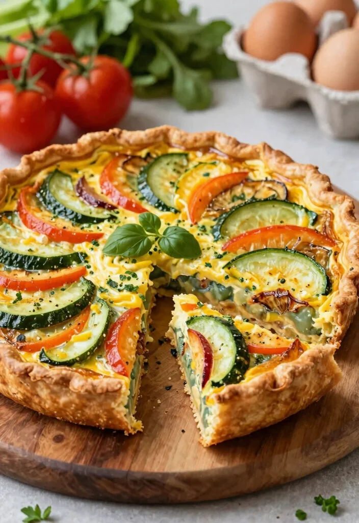 16 Best Italian Potluck Recipes (Easy to Transport) - 5. Frittata with Seasonal Vegetables 1