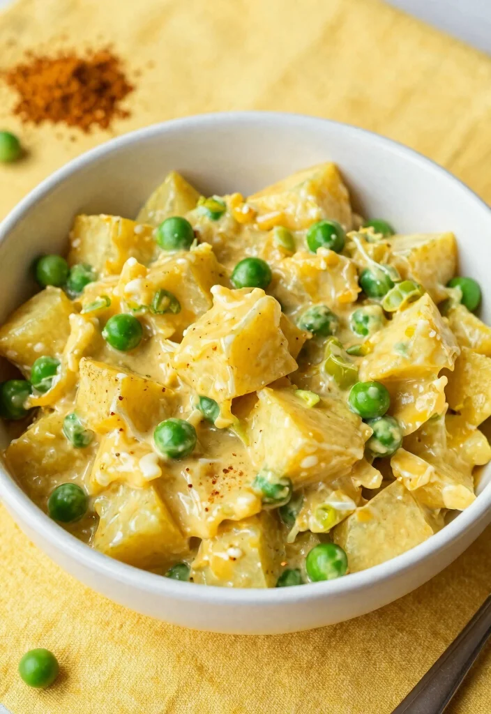 16 Creamy & Comforting Japanese Potato Salad Recipes You Must Try - 7. Curry Japanese Potato Salad 1