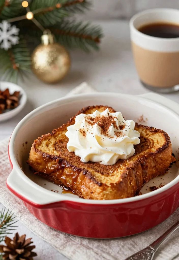 16 Crockpot French Toast Casserole Recipes for Easy Overnight Breakfasts - 16. Gingerbread French Toast Casserole 1