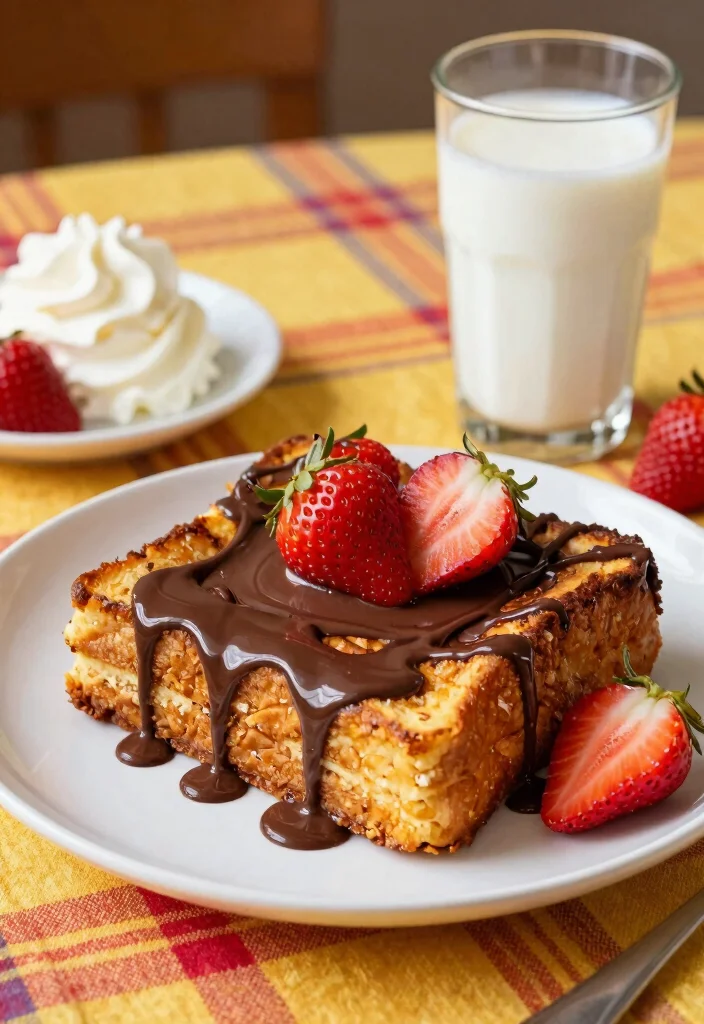 16 Crockpot French Toast Casserole Recipes for Easy Overnight Breakfasts - 8. Nutella Stuffed French Toast Casserole 1