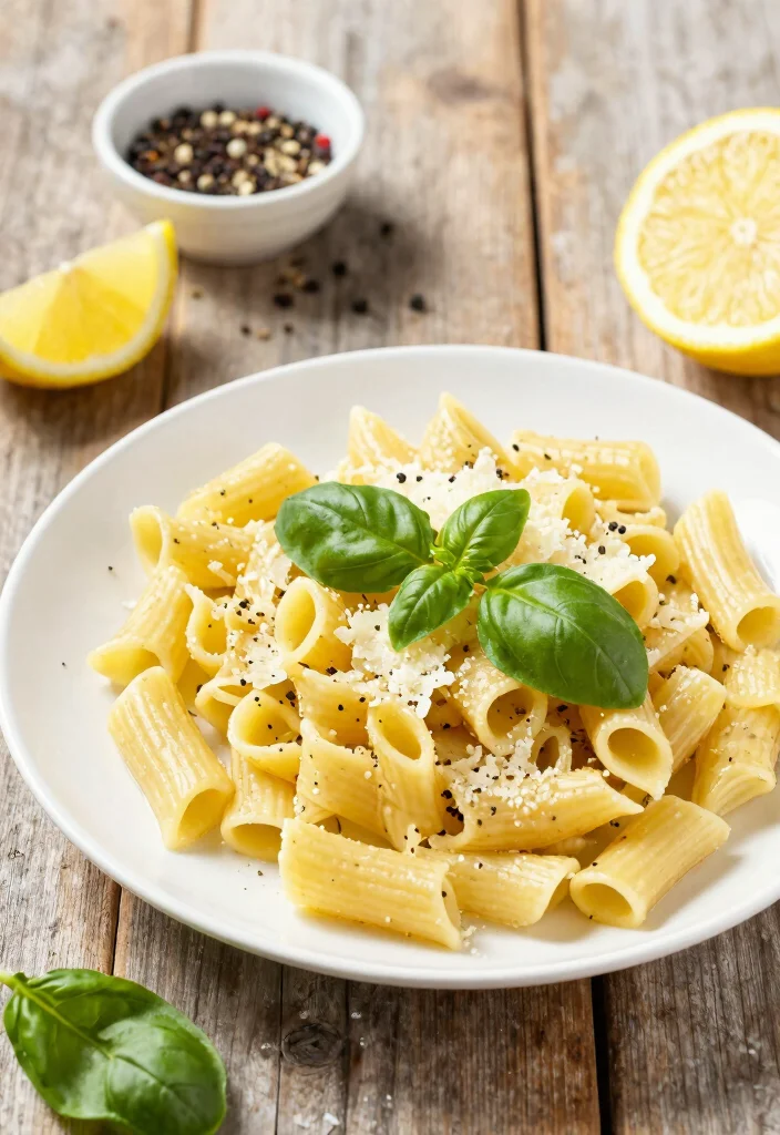 16 Easy Italian Pasta Recipes for Quick and Healthy Weeknight Dinners - 3. Lemon Basil Pasta 1