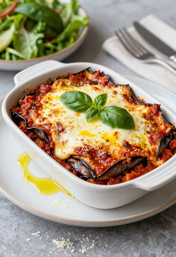 16 Easy Low-Carb Italian Recipes (Keto-Friendly) - 4. Eggplant Parmesan 1