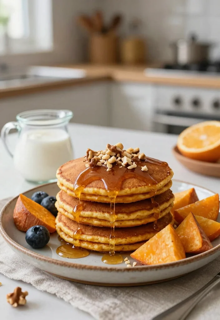 16 Fluffy Japanese Pancake Recipes You Can Make at Home - 16. Sweet Potato Pancakes 1
