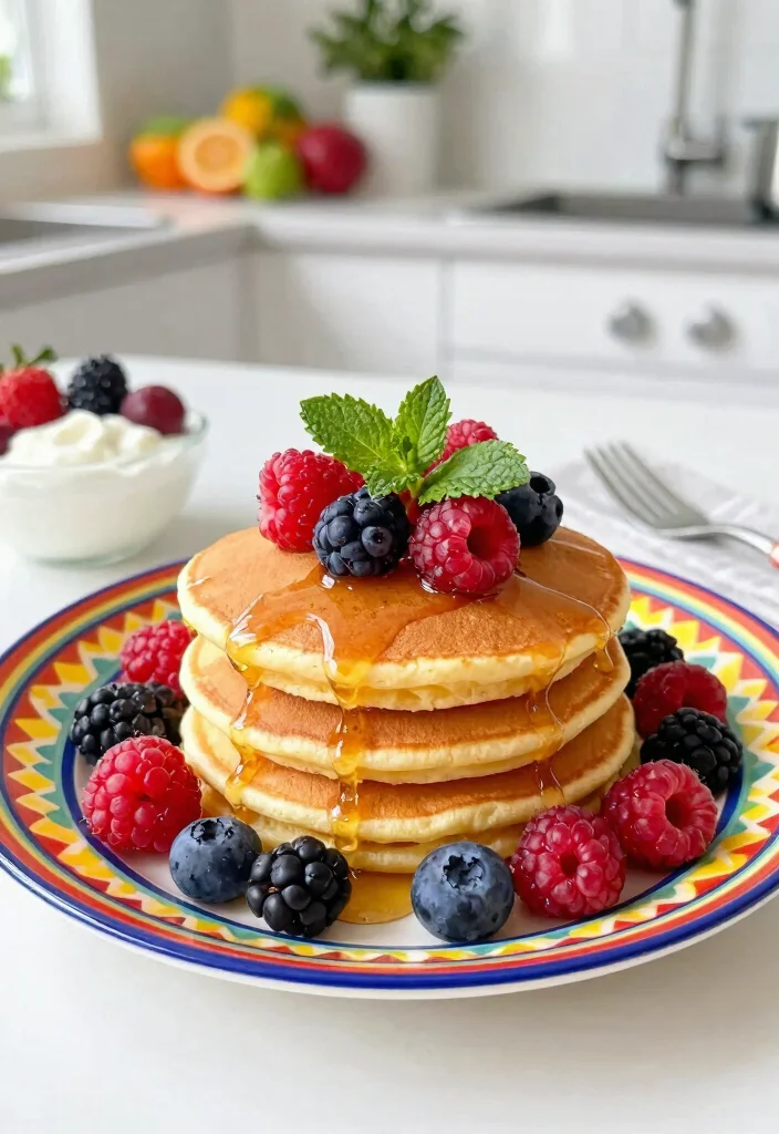 16 Fluffy Japanese Pancake Recipes You Can Make at Home - 5. Berry Bliss Pancakes 1