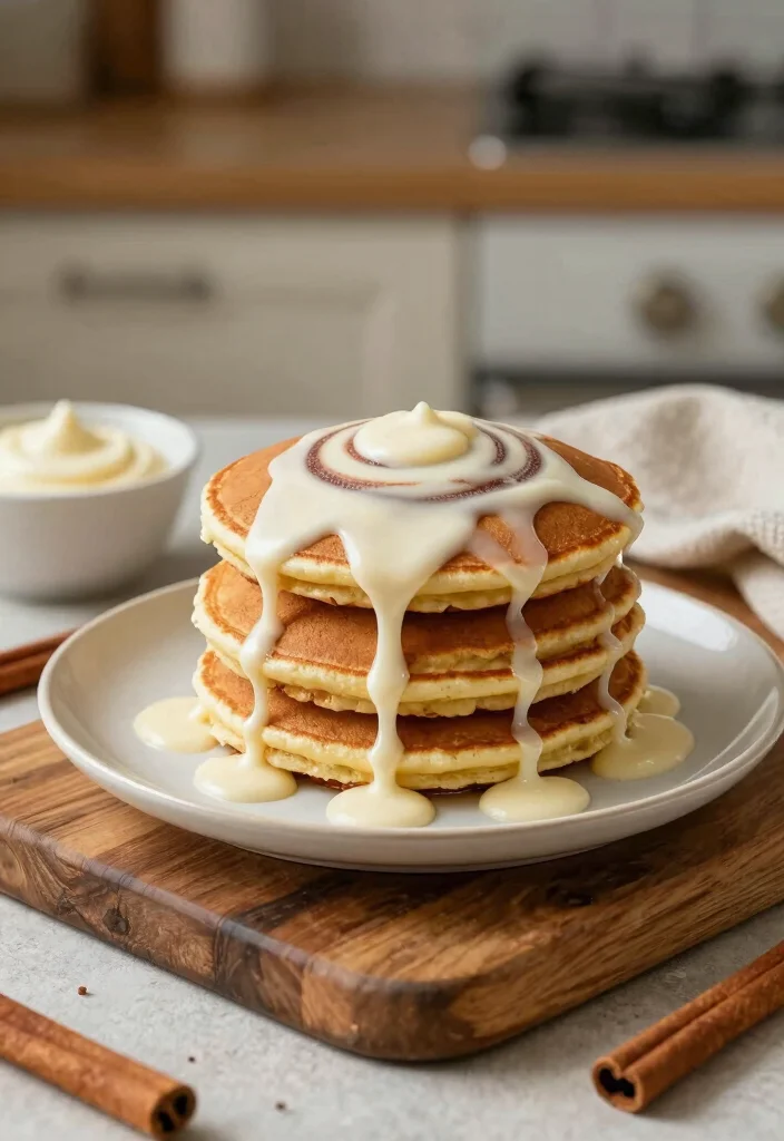 16 Fluffy Japanese Pancake Recipes You Can Make at Home - 7. Cinnamon Roll Pancakes 1