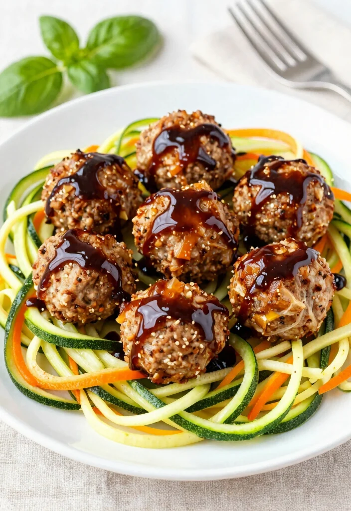 16 French Onion Chicken Meatballs Recipes for Lighter Dinners - 4. Zesty French Onion Chicken Meatballs 1