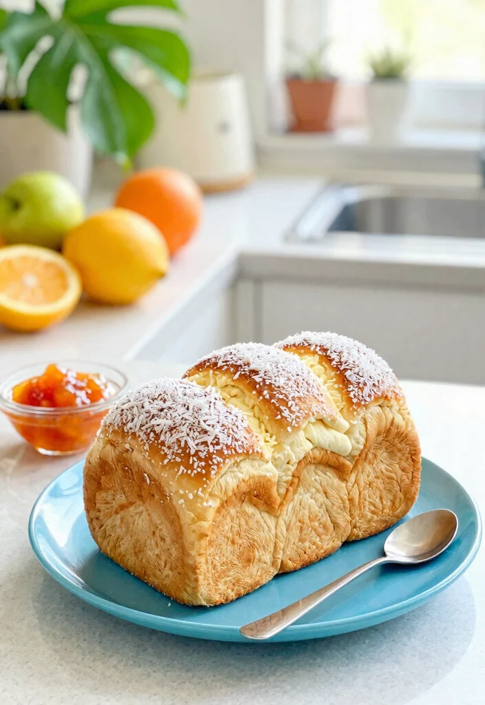 16 Gluten Free Japanese Milk Bread Recipes (Soft & Fluffy) - 2. Vegan Gluten Free Milk Bread with Coconut Cream 1