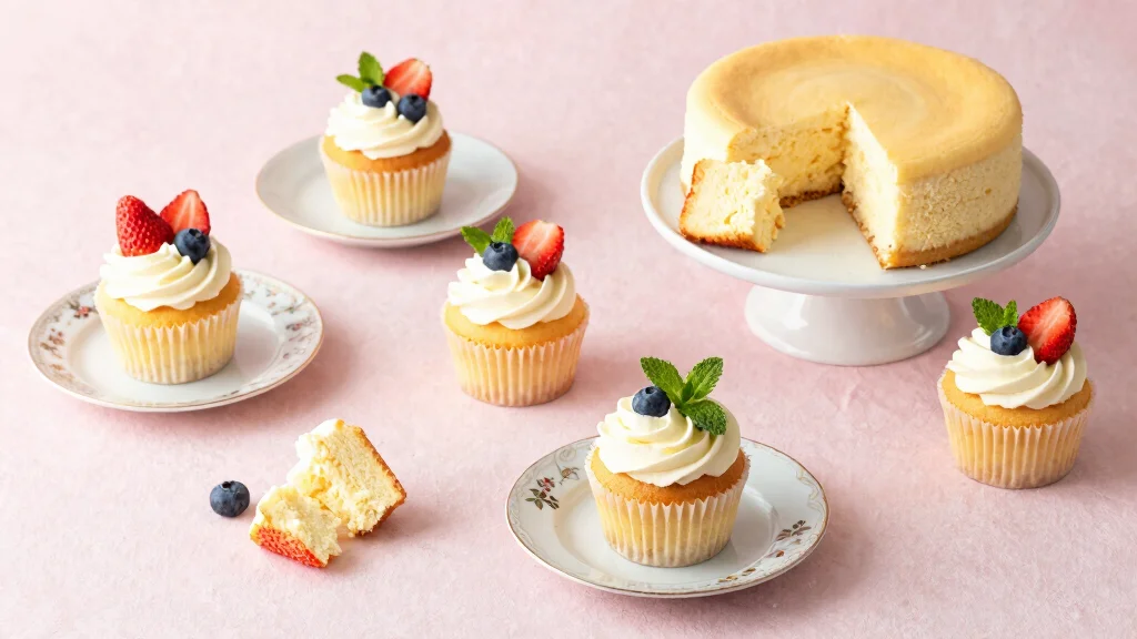 16 Irresistible Japanese Cotton Cheesecake Cupcakes Recipes (Mini & Fluffy)