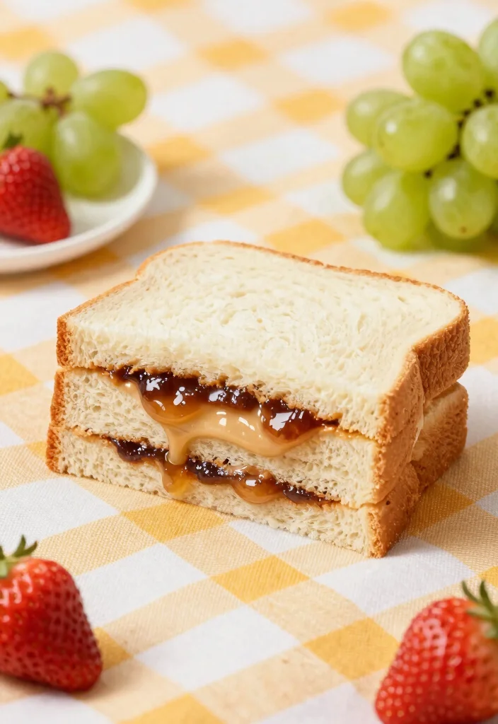 16 Irresistible Japanese Milk Bread Sandwich Ideas - 6. Classic PB&J Sandwich 1