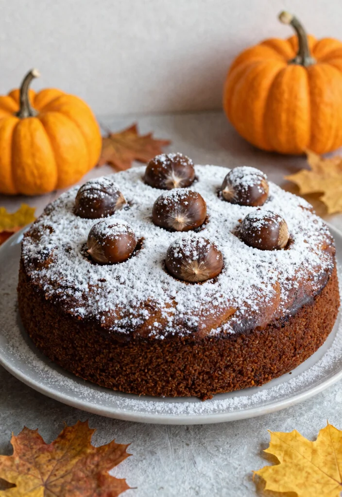 16 Italian Desserts Perfect for a Crowd - 15. Chestnut Cake 1