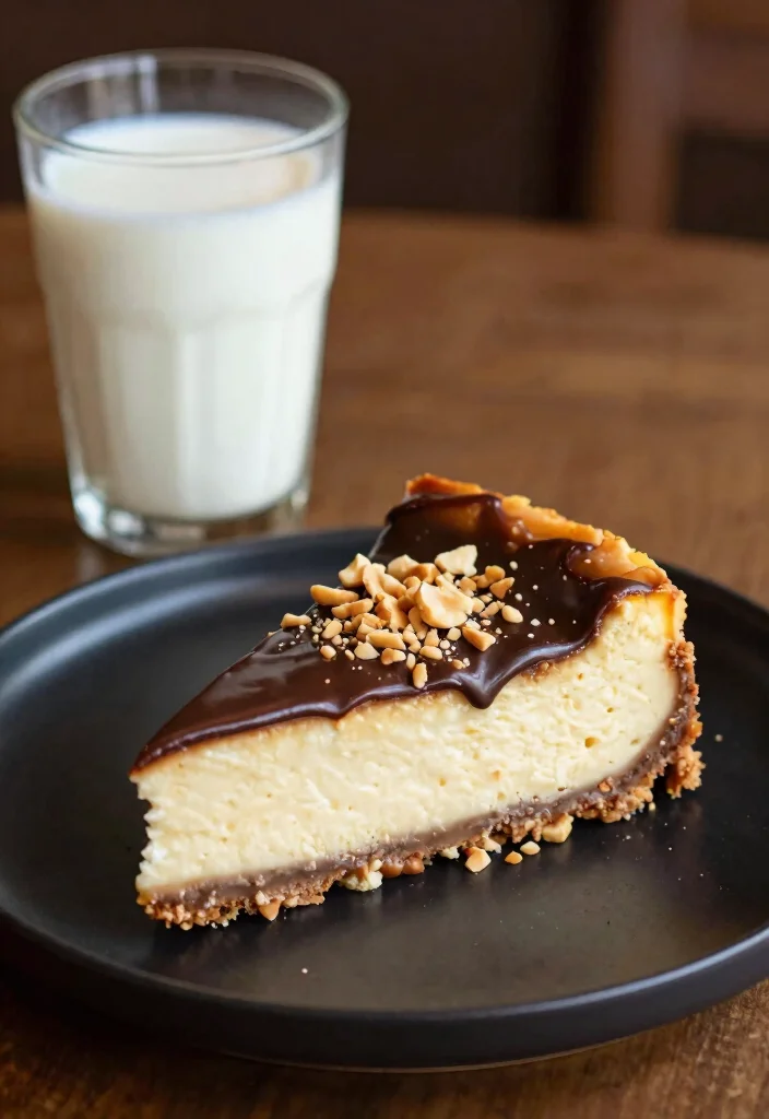 16 Light and Airy Japanese Soufflé Cheesecake Recipes - 10. Peanut Butter Soufflé Cheesecake 1