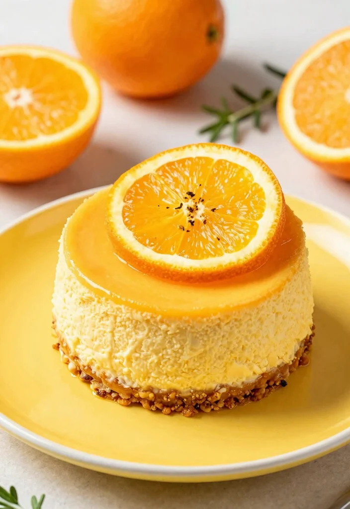 16 Light and Airy Japanese Soufflé Cheesecake Recipes - 15. Orange Soufflé Cheesecake 1