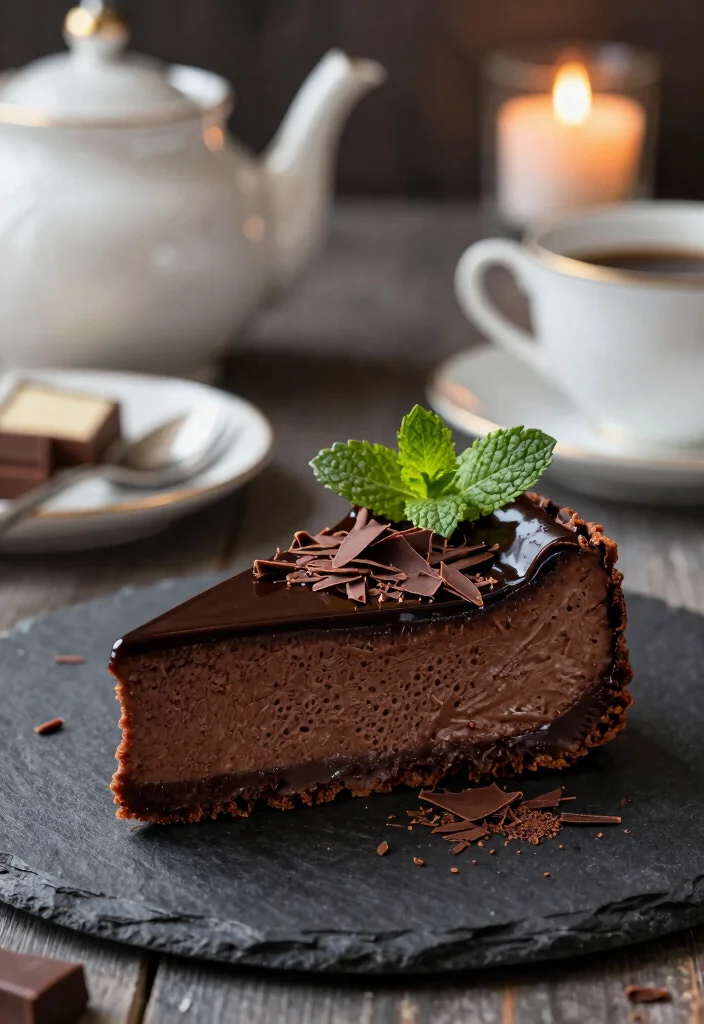 16 Light and Airy Japanese Soufflé Cheesecake Recipes - 3. Chocolate Soufflé Cheesecake 1