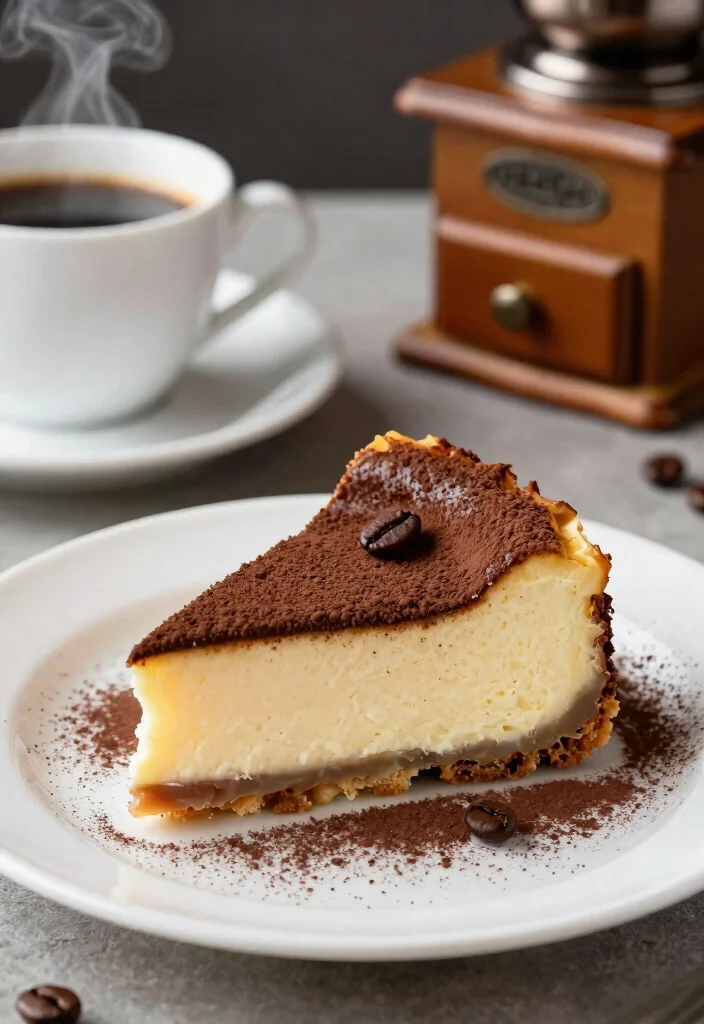 16 Light and Airy Japanese Soufflé Cheesecake Recipes - 7. Coffee Soufflé Cheesecake 1