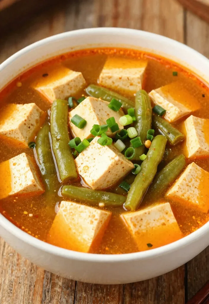 16 Simple Japanese Clear Soup Recipes (Light & Comforting) - 15. Spicy Tofu Soup 1