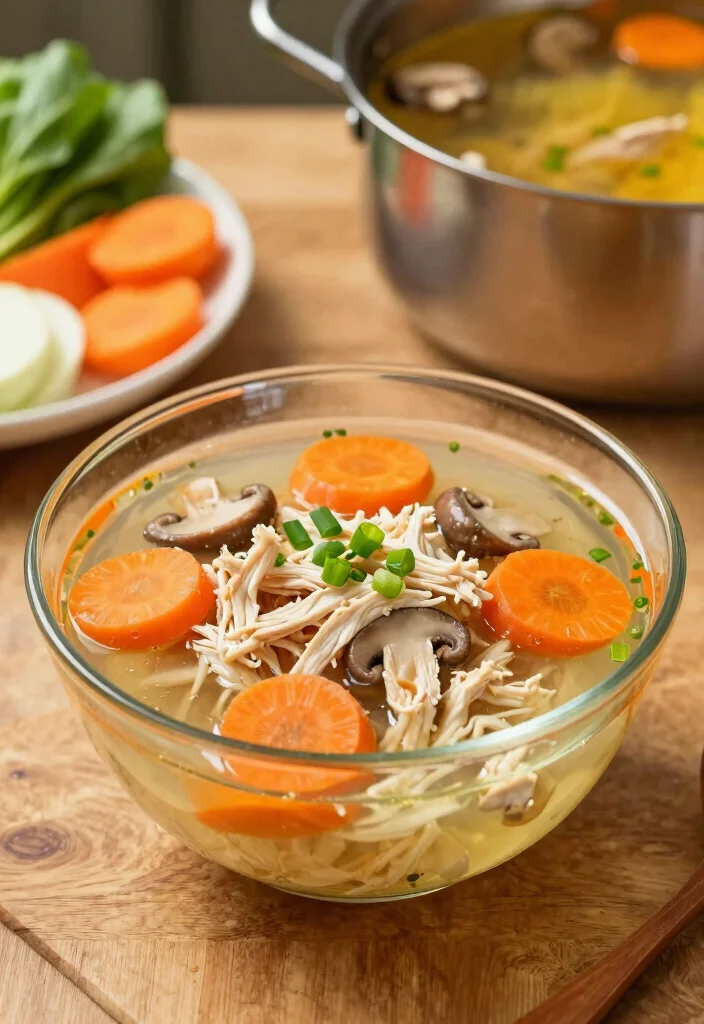 16 Simple Japanese Clear Soup Recipes (Light & Comforting) - 2. Clear Chicken Soup 1