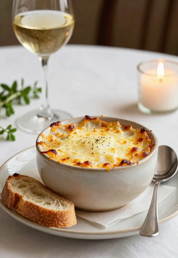 16 Slow Cooker French Onion Soup Recipes (Set and Forget Dinners) - 5. French Onion Soup with White Wine 1