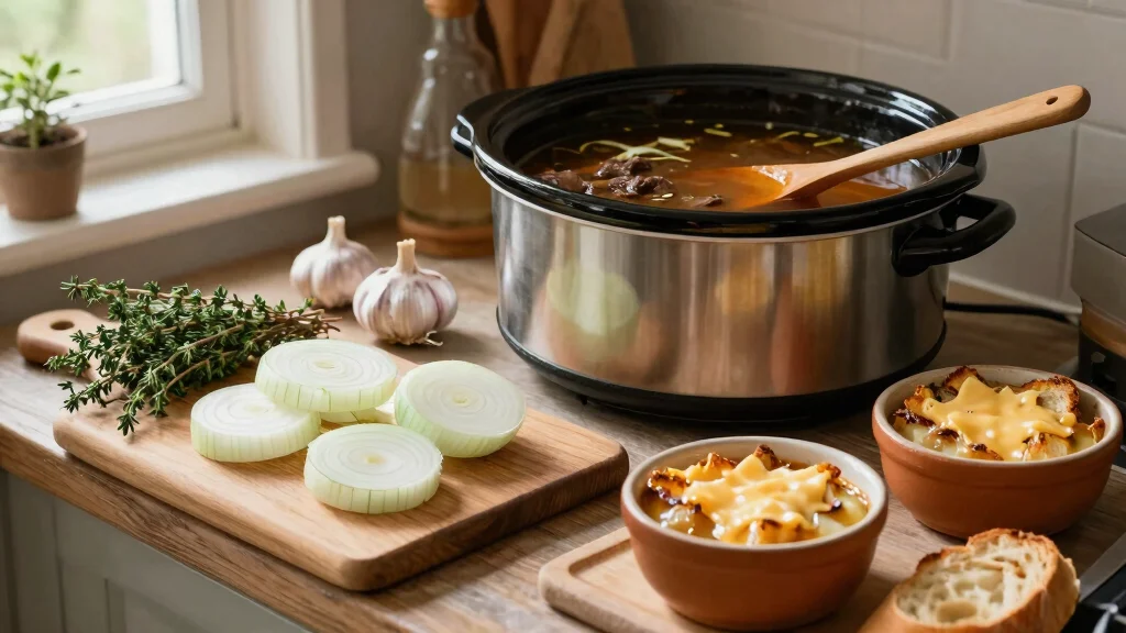 16 Slow Cooker French Onion Soup Recipes (Set and Forget Dinners)