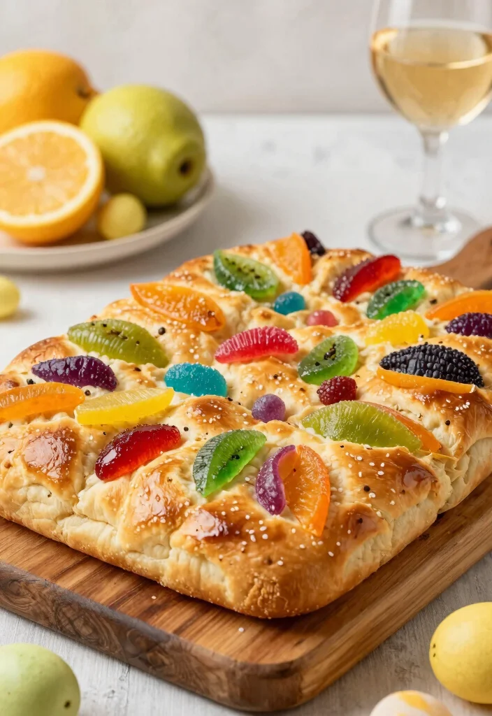 16 Traditional Italian Easter Bread Recipes to Sweeten Your Celebrations - 10. Sweet Easter Focaccia from Emilia-Romagna 1