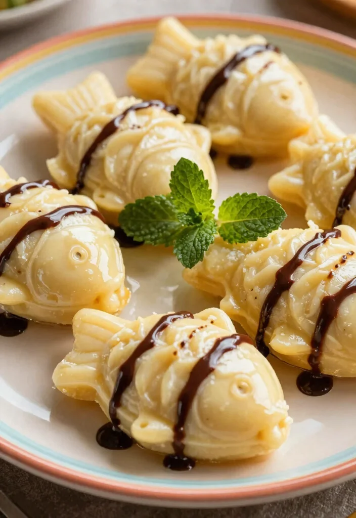 16 Unique Japanese Fish Dessert Ideas and Recipes - 10. Fish-Shaped Pudding 1