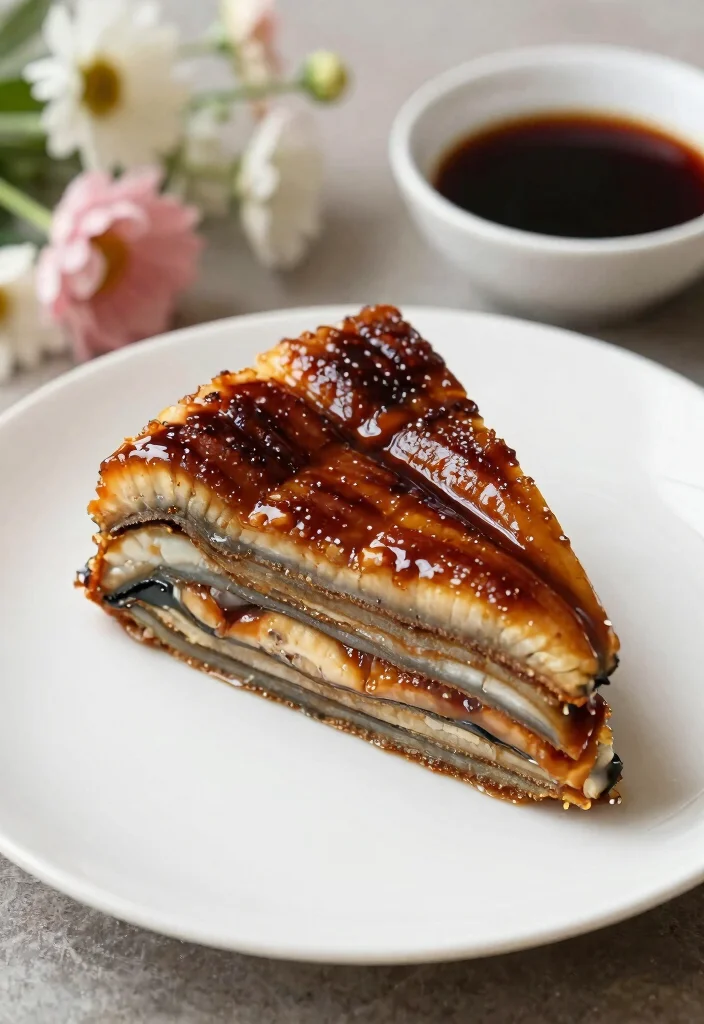 16 Unique Japanese Fish Dessert Ideas and Recipes - 3. Unagi Inspired Cake 1