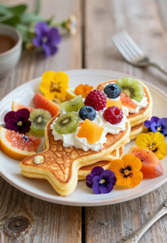16 Unique Japanese Fish Dessert Ideas and Recipes - 4. Sweet Fish-Shaped Pancakes 1