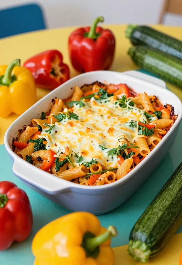 17 Best Italian Pasta Bake Recipes for Comfort Food Dinners - 12. One-Pan Pasta Bake with Veggies 1