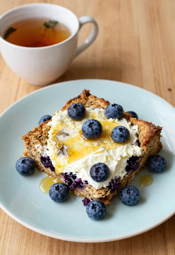 17 Blueberry Cream Cheese French Toast Bake Recipes for Weekend Brunch - 2. Whole Wheat Blueberry Cream Cheese Bake 1