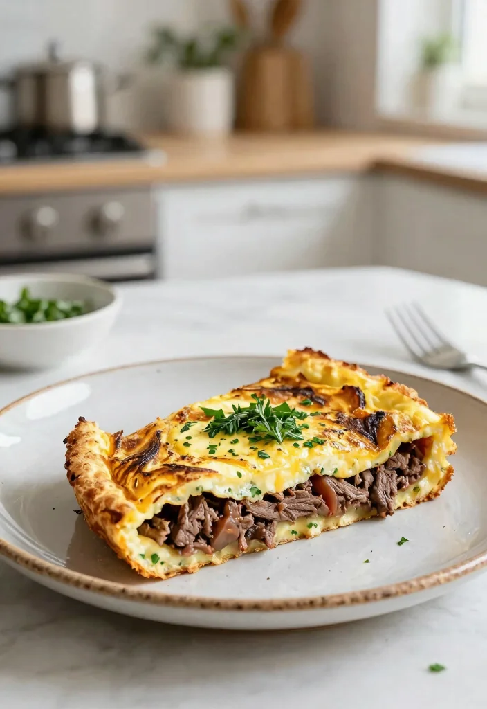 17 Delicious Italian Beef Recipes (Easy & Hearty) - 15. Italian Beef Frittata 1