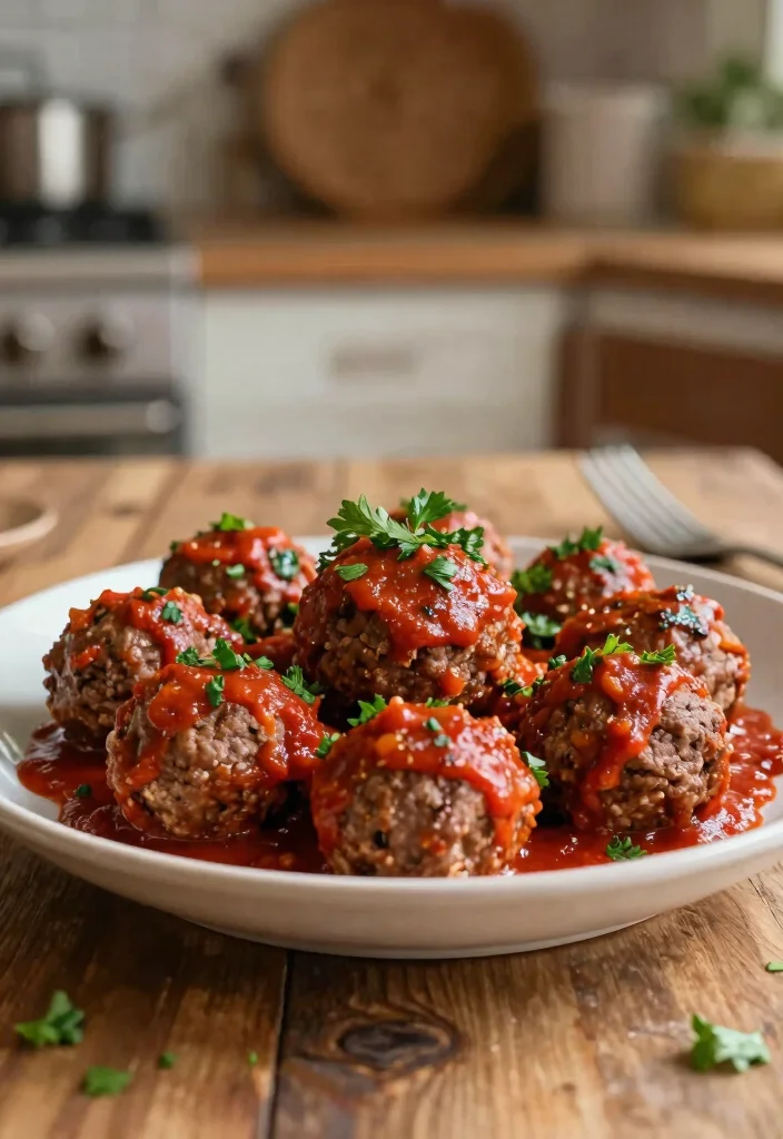 17 Delicious Italian Beef Recipes (Easy & Hearty) - 6. Italian Beef Meatballs 1