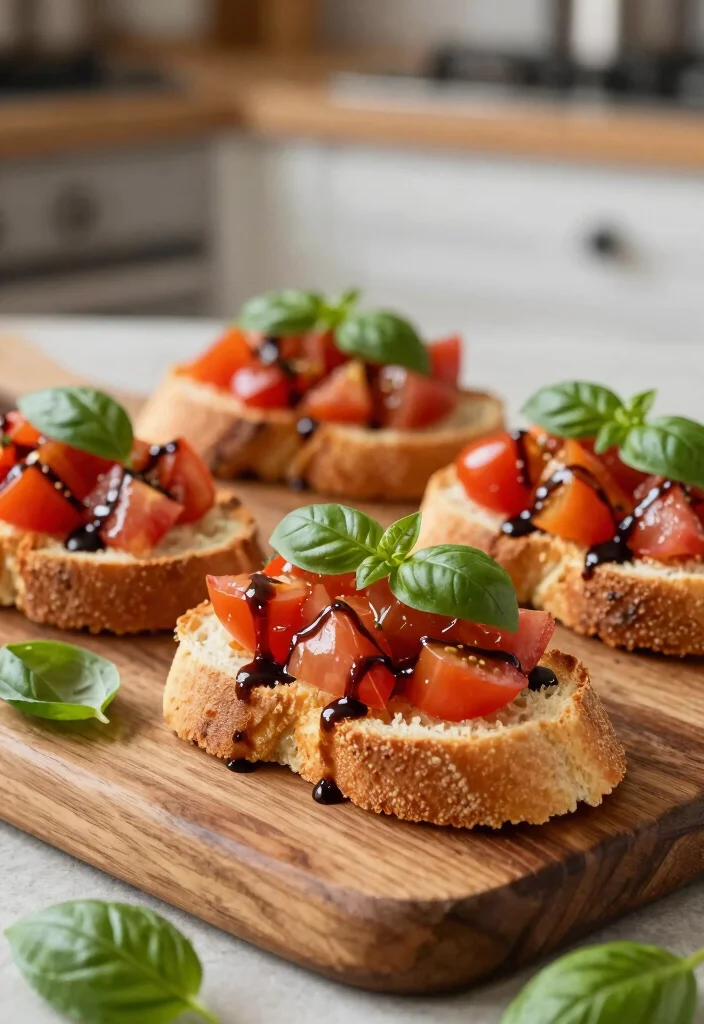 17 Easy Italian Finger Food Appetizers (Party Perfect) - 1. Classic Bruschetta 1
