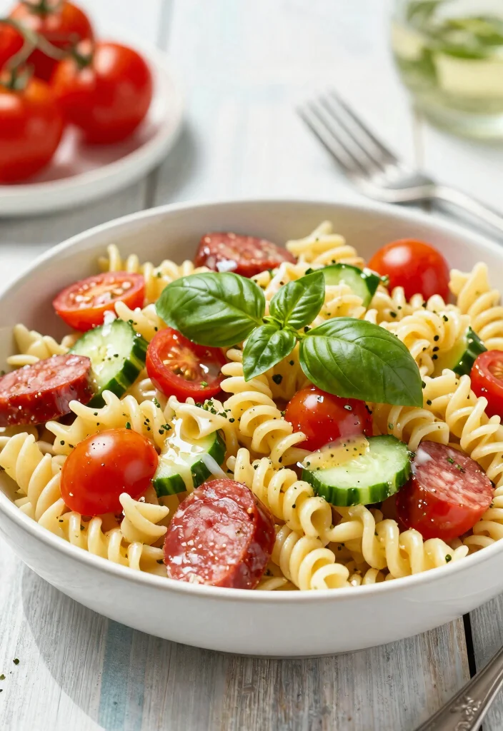 17 Easy Italian Sausage Pasta Recipes for Quick Weeknight Dinners - 11. Italian Sausage Pasta Salad 1