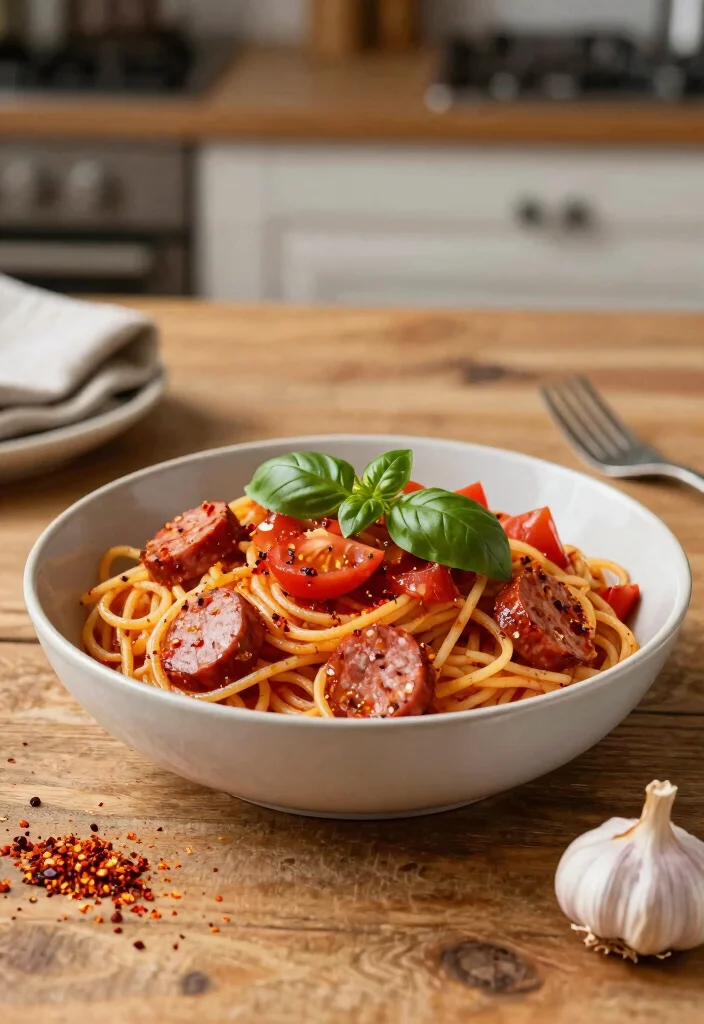 17 Easy Italian Sausage Pasta Recipes for Quick Weeknight Dinners - 4. Spicy Italian Sausage Pasta 1