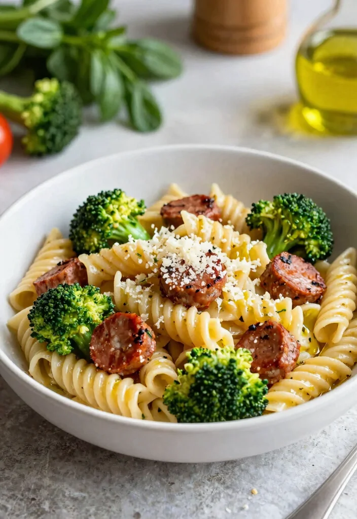 17 Easy Italian Sausage Pasta Recipes for Quick Weeknight Dinners - 9. Italian Sausage and Broccoli Pasta 1