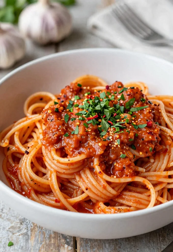 17 Easy Italian Spaghetti Sauce Recipes (Marinara to Bolognese) - 6. Spicy Arrabbiata Sauce 1