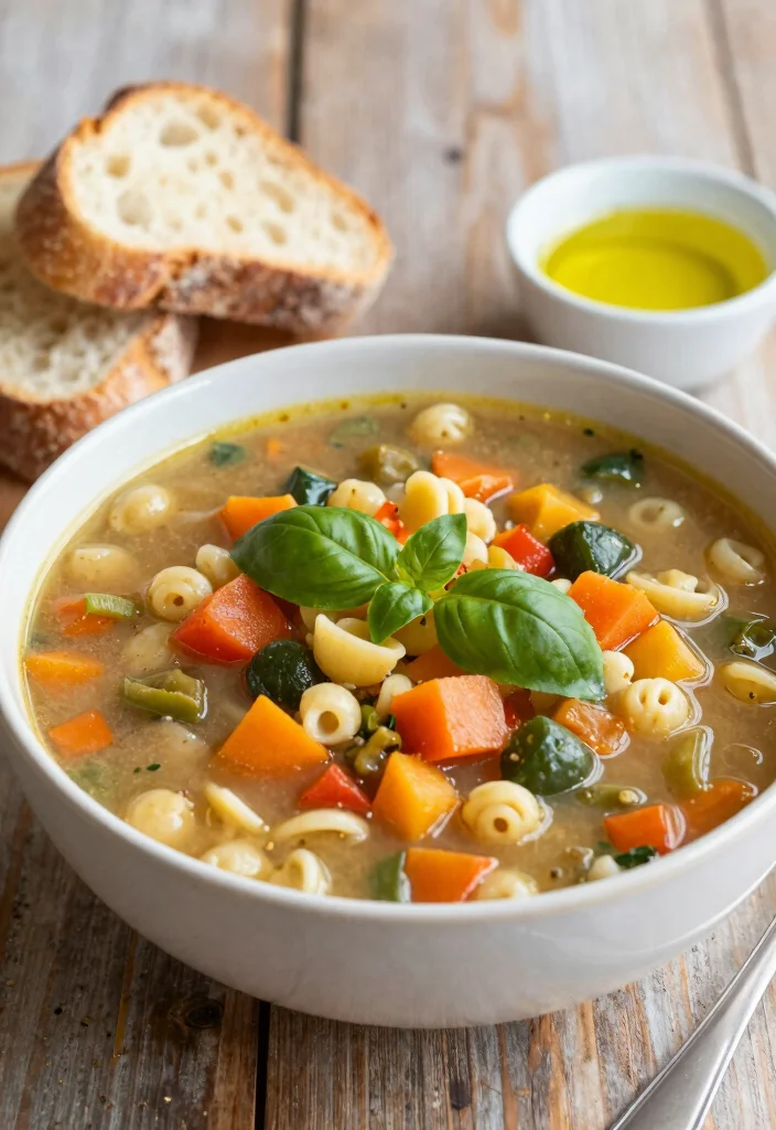 17 Easy Italian Vegetable Soup Recipes for Comforting Meals - 1. Classic Italian Minestrone 1