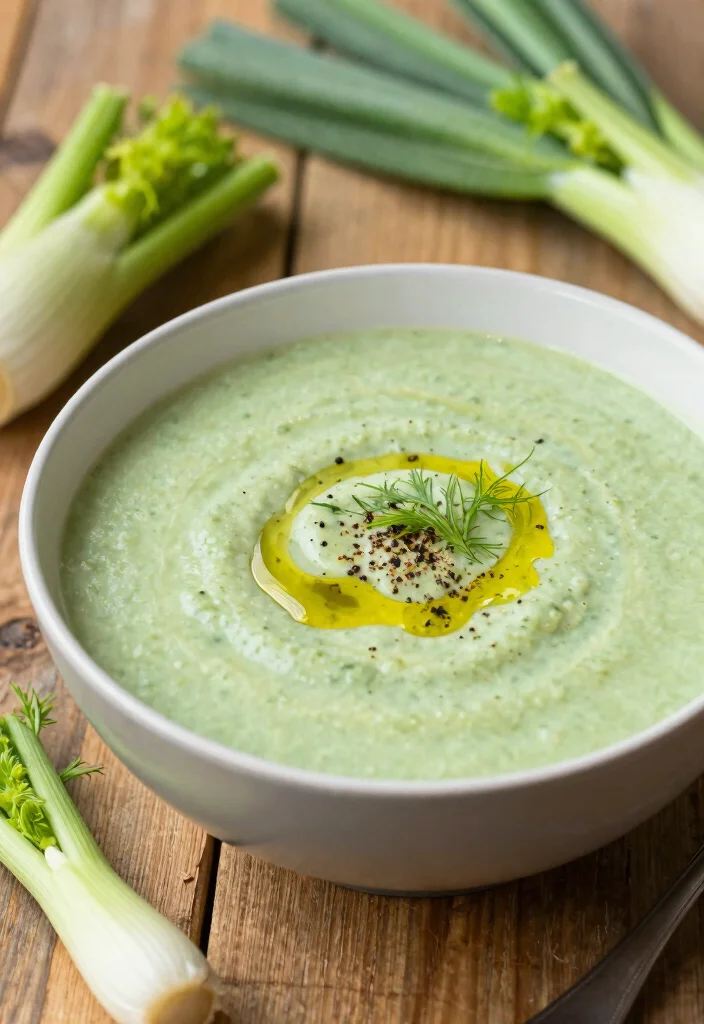 17 Easy Italian Vegetable Soup Recipes for Comforting Meals - 11. Fennel and Leek Soup 1