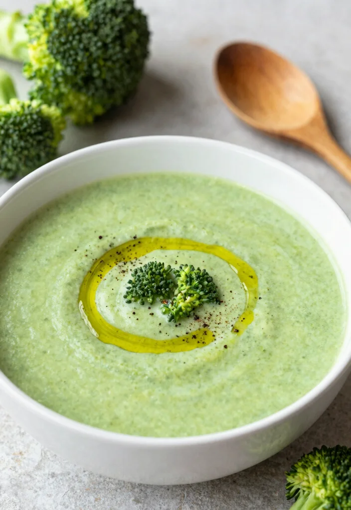 17 Easy Italian Vegetable Soup Recipes for Comforting Meals - 13. Creamy Broccoli Soup 1