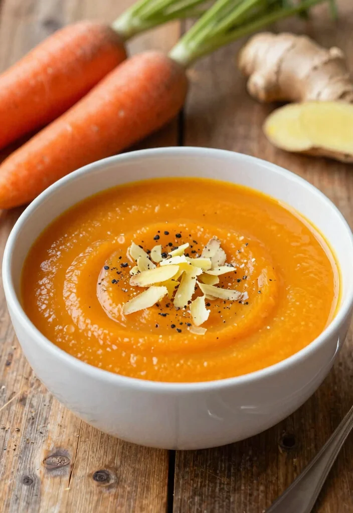 17 Easy Italian Vegetable Soup Recipes for Comforting Meals - 6. Carrot and Ginger Soup 1