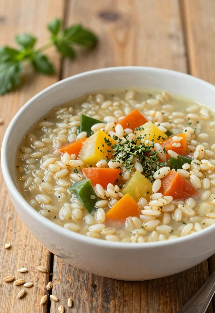 17 Easy Italian Vegetable Soup Recipes for Comforting Meals - 8. Italian Vegetable Barley Soup 1