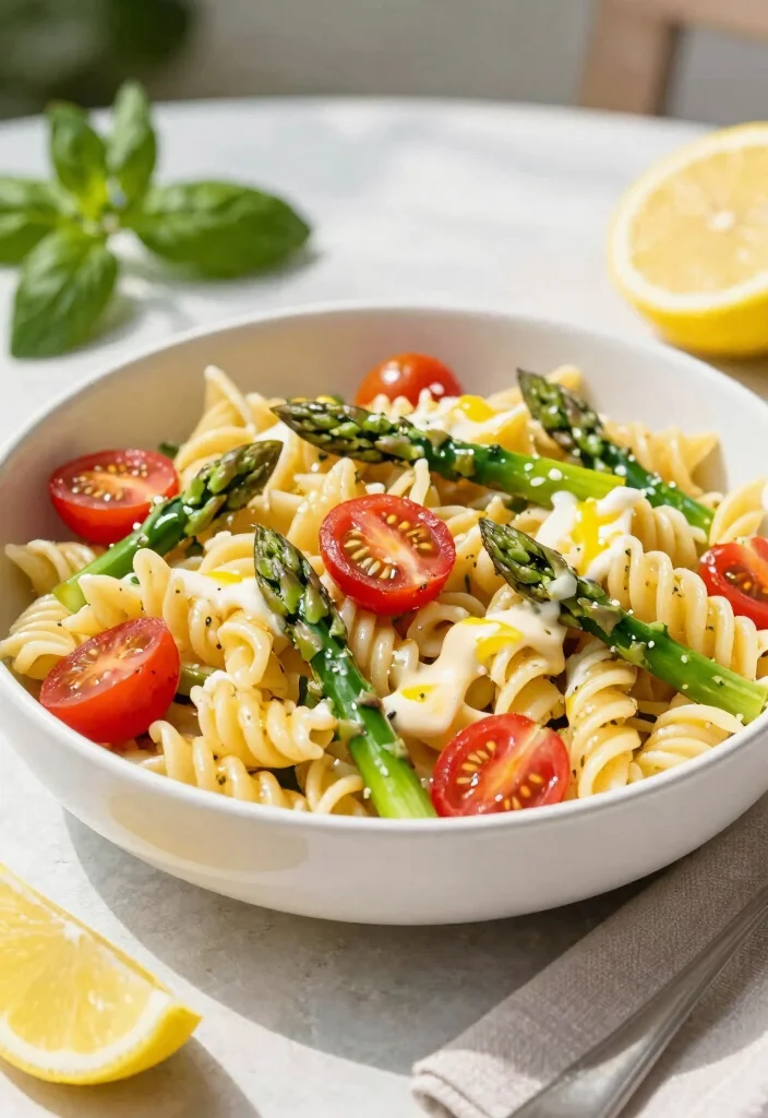 17 Easy Pasta Salad Recipes with Italian Dressing & Salad Supreme - 13. Zesty Lemon Pasta Salad 1