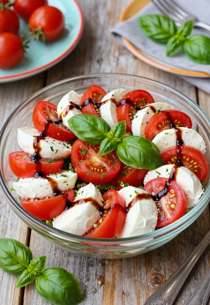 17 Easy Pasta Salad Recipes with Italian Dressing & Salad Supreme - 7. Cold Caprese Pasta Salad 1