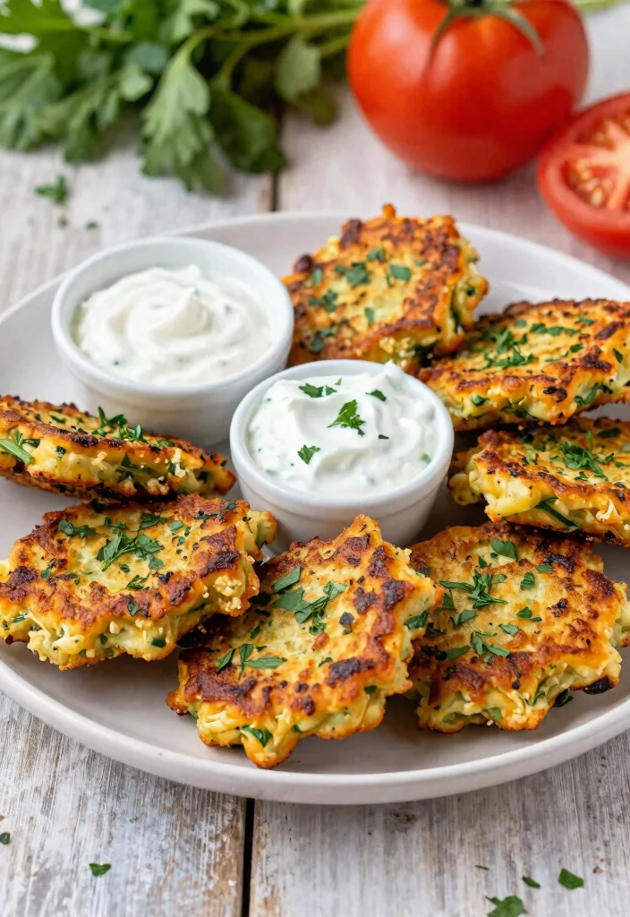 17 Easy Recipes Using Italian Bread Crumbs - 14. Vegetable Fritters with Breadcrumbs 1
