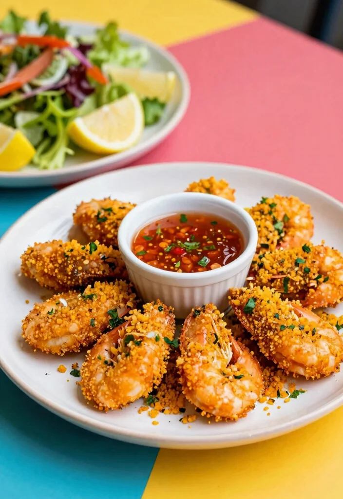 17 Easy Recipes Using Italian Bread Crumbs - 17. Spicy Shrimp and Breadcrumbs 1
