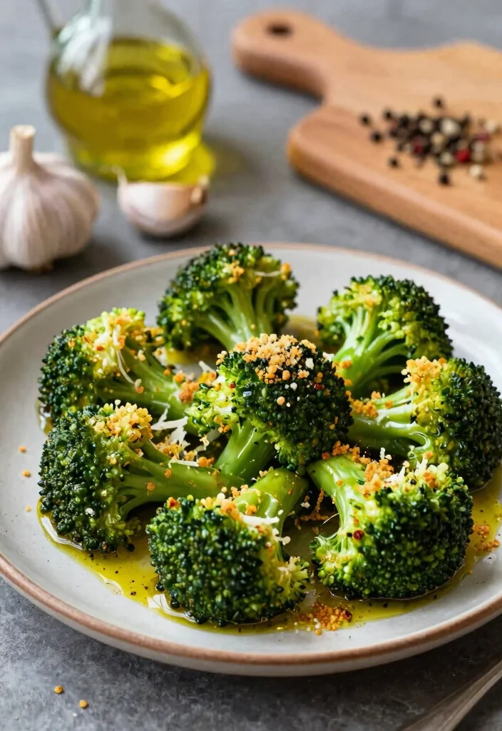 17 Easy Recipes Using Italian Bread Crumbs - 6. Garlic Parmesan Roasted Broccoli 1