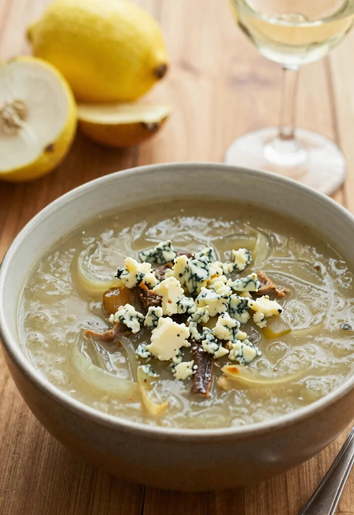 17 French Onion Short Rib Soup Recipes for Rich Comfort Meals - 6. French Onion Short Rib Soup with Blue Cheese 1