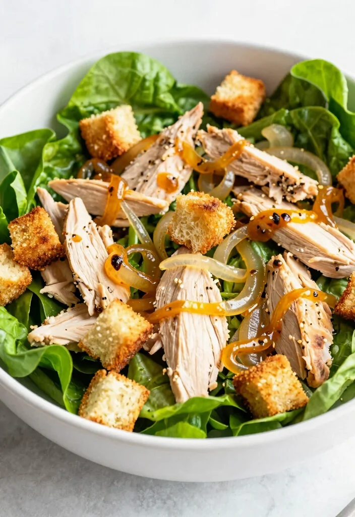 17 French Onion Soup Chicken Recipes Packed with Flavor - 14. French Onion Soup Chicken Salad 1